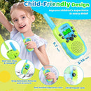 Vvinca Rechargeable Walkie Talkies for Kids 4 Pack, 5-7 Year Old Boy Toys Long Range 22 Channels 2 Way Kids Walkie Talkie with Flashlight for Camping Hiking Indoor Outdoor 3 4 5 6-12 Girl Boy Gift by TinyTreasures Baby Boutique