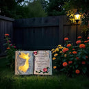 Outdoor Solar Angel Garden Stakes Lights, Waterproof Memorial Grave Decorations Gifts for Cemetery Outdoors Lawn Yard Home Patio Decor by CozyNest Decor