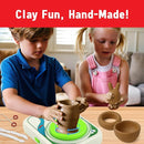 Pottery Wheel for Kids, Ceramic Art Pottery Painting Kit for Kids Ages 3-12 by TinyTreasures Baby Boutique