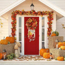 RECUTMS 2 Pack Fall Maple Garland - 5.8 FT/Pcs Autumn Hanging Fall Leave Vines for Home Garden Wedding Party Thanksgiving Dinner Fireplace Door Frame Doorway Backdrop Christmas Decor by CozyNest Decor