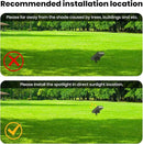 Solar Landscape Lights Outdoor, 3000K Dimmable Solar Pathway Lights, 500LM Solars Spot Light IP65 Waterproof for Walkway Lawn Yard, 2pcs by CozyNest Decor