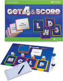 SimplyFun Get 4 and Score - A Communication Game for Kids That Tests Your Memory and Vocabulary Skills! - Educational Learning Game - 2 to 8 Players - for Kids Ages 8 & Up by TinyTreasures Baby Boutique
