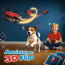 V995 Red Mini Drone for Kids and Beginners,Indoor RC Quadcopter Plane with 3D Flips, 360° Rotation, Circle Fly, Auto Hover, Headless Mode, 21Mins 3 Batteries, Gift for Boys and Girls by TinyTreasures Baby Boutique