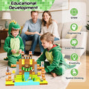 Magnetic Blocks- Magnetic Building Blocks Magnet Cube Toys Stacking, Build Forest Toys & Games Set, STEM Sensory Play, Birthday Giftsfor Kids Boys Girls Age 3 4 5 6 7 8 9 10 (54pcs 1inch) by TinyTreasures Baby Boutique