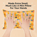 Mini Toddler Pillow with Pillowcase - 9x13 My Little Dreamy Travel Kids Pillow for Sleeping, Toddler Bed, Small, Tiny, Organic Cotton Pillowcase, Soft & Breathable,Kids 2-4 Years Old (Little Builders) by TinyTreasures Baby Boutique