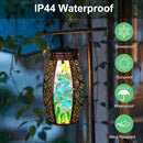 Larekook Outdoor Solar Lantern-Waterproof Turtles Hanging Metal Decorative Lights for Patio Table Garden Pathway Yard with Super Bright Warm White LED,Large Solar Panels,Auto On/Off Sensor by GreenHaven Gardens