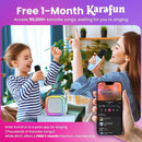 IROO Mini Karaoke Machine for Kids, 2025 TOP Toys Birthday Gifts Ideas for Girls Ages 4, 5, 6, 7, 8, 9, 10, 12+ Years Old, Portable MP3 Player with 2 Wireless Mics for Party by TinyTreasures Baby Boutique