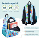 Wildkin 15-inch Kids Backpack – Durable, Padded, Adjustable for School & Travel - Surf Shack by TinyTreasures Baby Boutique