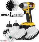 Drill Brush – Ultimate Car Wash Kit - Cleaning Supplies – Car Carpet - Truck Accessories - Wheel Brush - Motorcycle Accessories - Car Mats - Spin Brush - Interior Leather, Vinyl, Upholstery, Fabric by CozyNest Decor