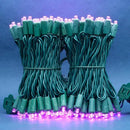 200 Count Pink Wide Angle LED Christmas Lights, 66 ft Green Wire UL Certified Commercial Grade 5mm Holiday String Light Set (Pink) by CozyNest Decor