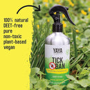 YAYA ORGANICS Family Bundle – Protect Your Family from Ticks and Mosquitoes with All-Natural, Proven Effective Repellents - Tick Ban 16 oz, Squito Ban 16 oz, Baby Bug Ban 4 oz by TinyTreasures Baby Boutique