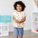 Bumkins Bibs - Toddler Bibs, Waterproof, Large for 1-3 Years, Short Sleeve by TinyTreasures Baby Boutique