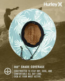 Hurley Women's Straw Hats - Real Straw Hat Medium Brim and Adjustable Chin Strap by GreenHaven Gardens