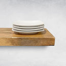 URBANDI, Rustic Floating Shelves, Set of 2, Hidden Bracket, Solid Wood, Heavy Duty, Wall Mounted Shelves, (Brown, 36Wx6D) by CozyNest Decor