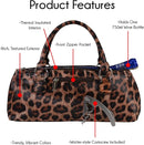 Wine Clutch Bag (Thermal Insulated) Trendy Women's Carry Tote | Holds Red & White 750mL Bottles | Trendy Fashion | Incl. Portable Waiter-Style Corkscrew by TinyTreasures Baby Boutique