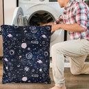 2pcs Travel Waterproof Laundry Bag, Cloth Diaper Wet Dry Bags with Handle & 2 Zipper Pockets, Reusable Washable Dirty Clothes Bag for Baby Adult Travelling Hanging, Bathing Beach Pool Daycare by TinyTreasures Baby Boutique