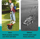 52cc Gas Weed Wacke, 6 in 1 Weed Eater 2-Stroke Gas String Trimmer Brush Cutter Gas Grass Trimmer Lawn Mower Grass Cutter by GreenHaven Gardens