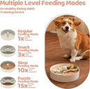 Slow Feeder Dog Bowl for Large Dogs with Non-Slip Base - Adjustable Speed Design, Removable Puzzle Inserts & Dishwasher Safe, Pink by CozyNest Decor