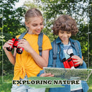 Libima 24 Pcs Binoculars for Kids Educational Compact Kids Binoculars with Neck String Toddler Telescope for Boys Girls Learning Bird Watching Camping Hiking Travel Safaris Birthday Gifts(Red) by TinyTreasures Baby Boutique