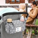 Accmor Universal Stroller Organizer with Insulated Cup Holder and Shoulder Strap, Stroller Bag Caddy Organizer Stroller Accessories for Uppababy, Baby Jogger, Nuna, Doona, Britax Strollers by TinyTreasures Baby Boutique