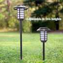 2Pack Solar Flame Lights Outdoor Solar Torch Lights Flickering Flame Solar Powered Auto On/Off Waterproof Security Path Lights for Walkway Garden Yard by GreenHaven Gardens