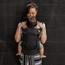 Beco Baby Carrier 8 Hybrid Newborn to Toddler Carrier (7-45lbs) - All in 1 Mesh Toddler Carrier - Baby Carrier Backpack, Front and Hip Carrier with Adjustable Seat - Cooling Ergonomic Carrier (Iris) by TinyTreasures Baby Boutique