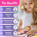 Sticker Stylish Dress up Jewelry. Sticker Activity Book for Kids. Learn Girls Fashion Design with Stickers and Guides for Kids 5 and up with 250+ Reusable Stickers. Gift for Girls by TinyTreasures Baby Boutique