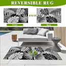 Outdoor Rug 8x10 ft Waterproof, Reversible Outdoor Plastic Straw Rug for Patios Clearance, Outdoor Area Rug Carpet RV Mat for Camping Backyard Deck Porch by GreenHaven Gardens