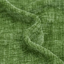 CaliTime Throw Pillow Covers Decorative 16 X 16 Inches Pack of 2 Cozy Chenille Cushion Cases for Couch Sofa Bed Living Room Home Forest Green by CozyNest Decor