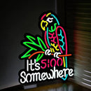 Ultrathin Its 5 00 O'clock Some Where Neon Sign Art Wall Lights for Bedroom Windows Glass Hotel Pub Cafe Wedding Birthday Party Gifts by CozyNest Decor