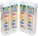 Crayola Washable Watercolor Paint Sets for Kids (12ct), Bulk Classroom Art Supplies for Preschool & Kindergarten, Classroom Learning Activities for Toddlers by TinyTreasures Baby Boutique