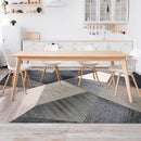 HOMFINE Washable Modern Area Rug - Geometric Style 10x14 Rugs for Living Room, Bedroom, Machine Washable Rug Soft Non Slip Non Shedding Area Rug - Green, 10'x14' by TinyTreasures Baby Boutique