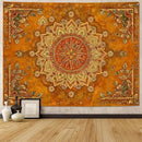 Lunerfex Floral Mandala Tapestry Boho Tapestry for Bedroom Brown Tapestries Wall Hanging Living Room Wall Art and Home Decor 70x90 by CozyNest Decor