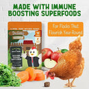 Doc Eddie’s Backyard Chicken Supplement - Plant-Based Treats for Egg Laying Hens - Poultry Feed Enrichment Made with Omega 3 Rich Algae - Essential for Immune Health, Feather Regrowth, Egg Production by GreenHaven Gardens