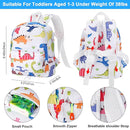Accmor Toddler Backpack Leash, Cute Baby Backpacks with Anti Lost Wrist Link, Mini Kids Backpack Harness Leash for Outdoor Travel, Adorable Dinosaur Child Backpack Tether Rope for Boys 1-3 by TinyTreasures Baby Boutique