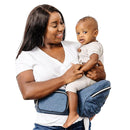 Tushbaby The Original Premium Quality Hip Seat Carrier – Safety-Certified Baby & Toddler Carrier with Secure Safety Buckles, No-Flimsy-Foam Design, Storage Pockets & Nursing Pillow. 0–3 yrs by TinyTreasures Baby Boutique