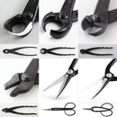 Wazakura Japanese 6PCS Bonsai Scissors and Branch Cutter Tool Kit with Roll Bag: Japanese Yasugi Steel Twig and Satsuki Bonsai Scissors, Concave Branch Cutter, Knob Cutter, Jin Plier, Wire Cutter by GreenHaven Gardens