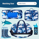 Wildkin 15-inch Kids Backpack – Durable, Padded, Adjustable for School & Travel - Sharks by TinyTreasures Baby Boutique