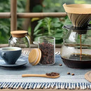 ComSaf 12 Pcs Glass Spice Jars and Spoons, 8oz Glass Containers with Bamboo Lids, Storage Containers with Airtight Lids with 275 Labels for Seasonings, Salt, Loose Leaf Tea Storage by CozyNest Decor
