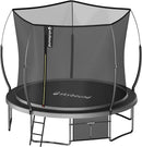 SkyBound 14 FT 12 FT 10FT 8FT 6FT Springless Trampoline for Kids and Adults - Recreational Trampolines with AntiRust Coating - Bungee Cords Outdoor Trampoline for Kids - No-Gap Design Zipper System by TinyTreasures Baby Boutique