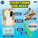 MOMOTOYS Arctic Animals Beginner Sewing Kit for Kids Ages 7+ – Includes 9 Kids Sewing Projects with Tools & Art Supplies – DIY Felt Crafts for Girls & Boys – Gifts for 7, 8, 9, 10, 11, 12 Year Old by TinyTreasures Baby Boutique