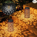 JSOT Solar Lanterns - Solar Lanterns Lights Outdoor Waterproof Gift for Women Mom Grandma, Metal Hanging Lights Decorative for Patio Garden Yard Backyard Porch Table Tree , Cool/Warm Light, 2 Pack by GreenHaven Gardens