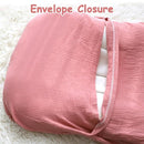 Hooyax Baby Lounger Cover 2 Pack - 100% Muslin Cotton Newborn Lounger Pillow Covers Only, Soft Breathable Infant Lounger Cover with Reinforced Stitching, Fits Most Standard Baby Loungers (Grey Pink) by TinyTreasures Baby Boutique