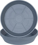 Plant Saucer 14 Inch 4 Pack 6 8 10 12 14 16 18 20 25, Plastic Plant Trays for Pots，Extra-Deep Plant Water Dray Tray, Bird Bath Bowl, Heavy Flower Plant Saucers Indoors and Outdoor No Holes by GreenHaven Gardens
