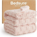 Bedsure GentleSoft Full Size Blankets for Bed Light Pink - Super Soft Cozy Fleece Blanket for Women Men Girls, Large Fuzzy Throws for Bedroom Decor, 84x90 Inches by CozyNest Decor