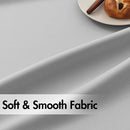 ANRODUO Back Tab Blackout Curtains for Bedroom Living Room, Rod Pocket Pinch Pleated Thermal Insulated Room Darkening Curtains 84 Inches Long 2 Panels, Light Grey, 42 x 84 Inch by TinyTreasures Baby Boutique
