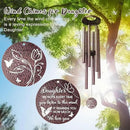 Gifts for Daughter, 25''Wind Chimes, Birthday Gifts for Daughter Adult,Unique Gift for Grown Daughters,Thanksgiving,Christmas Day Gift Ideas for Love Rreminder. by CozyNest Decor