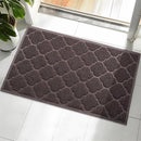Door Mat Outdoor, 29x17, Welcome Mats for Entryway, Front Doormat for Home Entrance, Patio, Garage, RV Mats for Outside, Indoor Floor Mat, Durable, Non-Slip, Catches Muddy and Dirt(Brown) by CozyNest Decor