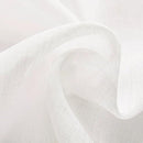 Joydeco Sheer Curtains 72 Inches Long, White Curtains for Living Room 2 Panels Set, Window Curtains Privacy Assured with Light Filtering(W52 x L72 Inch,Pure White) by CozyNest Decor