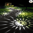 GIGALUMI 12 Pack Solar Lights Outdoor Waterproof, Cool White Pathway Lights Solar Powered, Landscape Lighting, Solar Garden Lights for Decor, Patio, Garden, Yard, Pathways, Walkways by GreenHaven Gardens